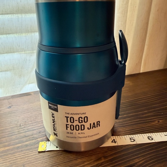 Stanley The Adventure To-Go Food Jar 24oz Stainless Steel NEW Teal Blue - Picture 8 of 9
